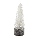 Tree white with wood base small fra GreenGate - Tinashjem